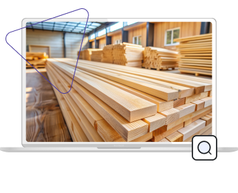 Portfolio - SEO kokmateriālu tirdzniecības mājaslapai