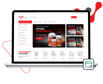 Trenins.lv e-veikals veselīga dzīvesveida preču tirdzniecībai