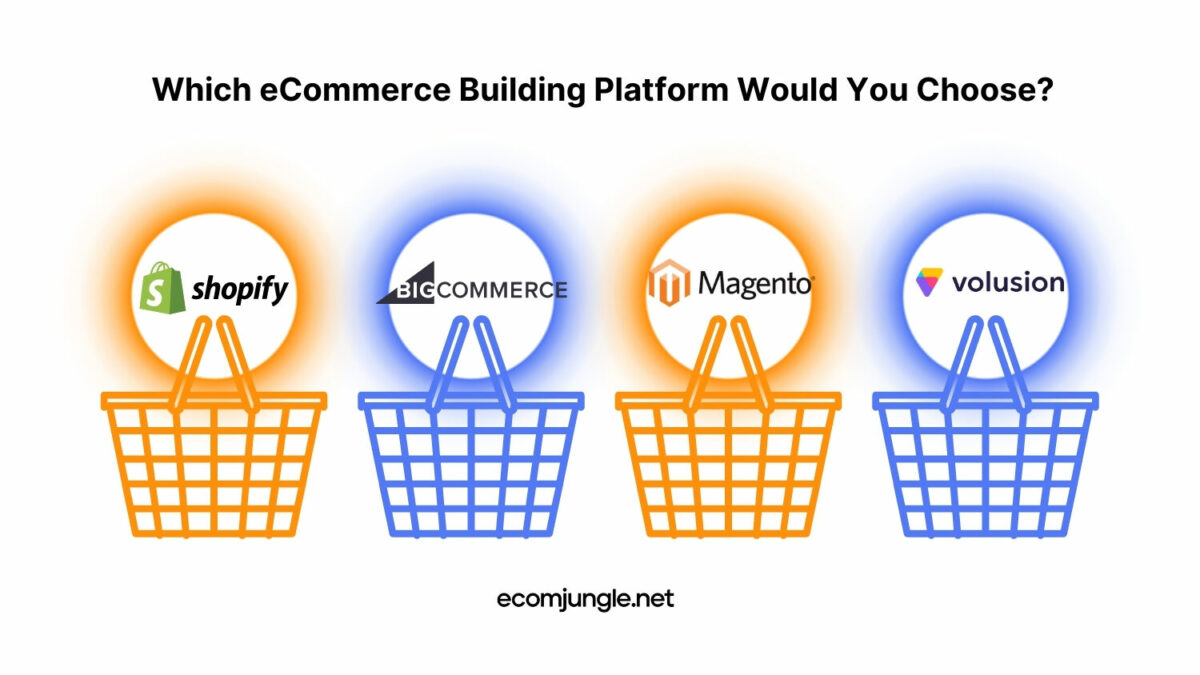 Before you start to build your online store you need to choose ecommerce platform, there are some options, for example, shopify, big commerce and others