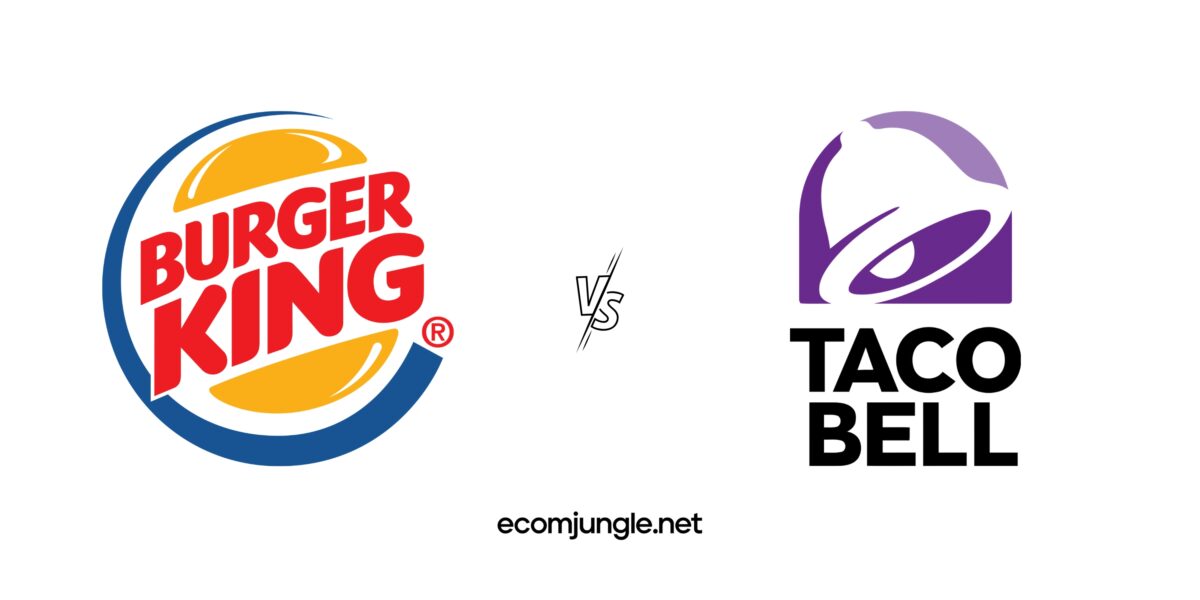 Examples of indirect competitors - Burger King vs. Taco Bell